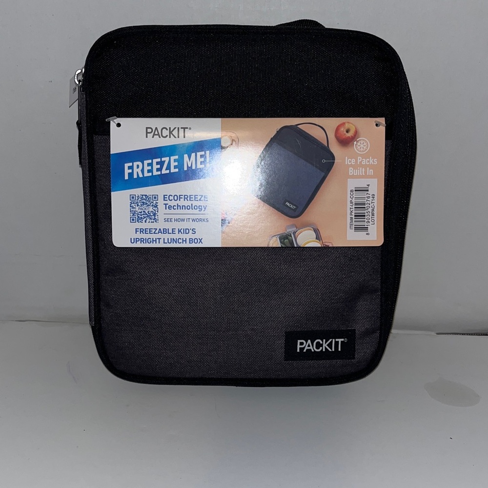 Black Freezable Lunch Box